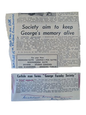 Lot 679 - A George Formby owned National steel resonator...
