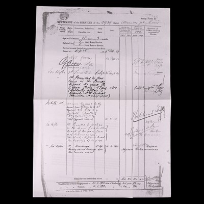 Lot 196 - An extensive Victorian and later campaign and...