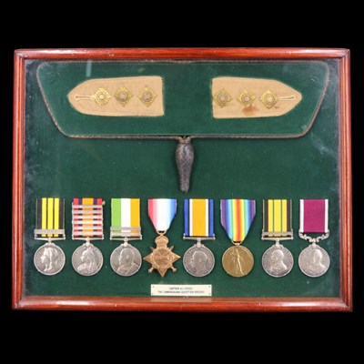 Lot 196 - An extensive Victorian and later campaign and...