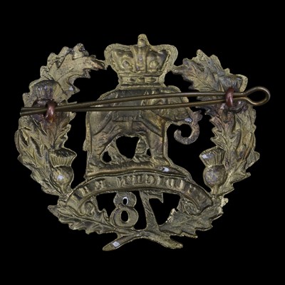Lot 146 - A Victorian 78th Regiment of Foot cap badge