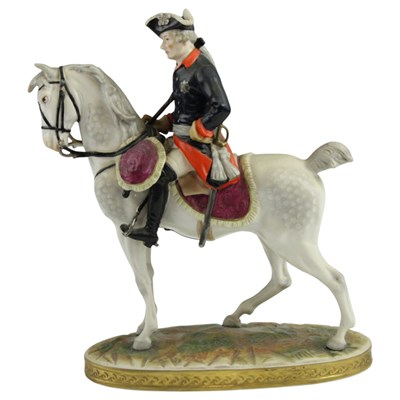 Lot 1021 - A Rudolf Kammer of Volkstedt porcelain...