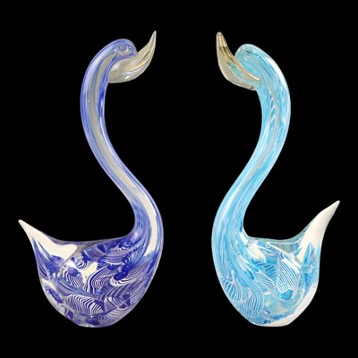 Lot 1098 - A pair of mid 20th Century Murano style glass...