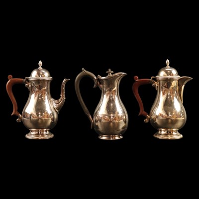 Lot 1234 - A Georgian-style Barker Ellis electroplated...