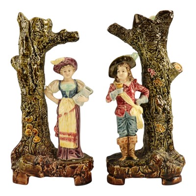 Lot 1025 - A pair of late 19th Century European...