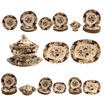 Lot 968 - A Victorian Minton Ironstone "D'Orsay Japan"...