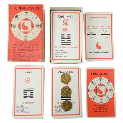 Lot 820 - Vintage I Ching Chinese oracle or fortune...