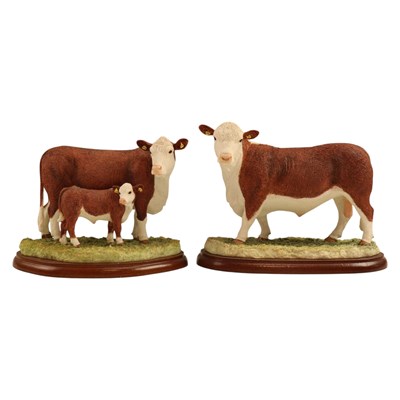 Lot 1054 - A Border Fine Arts "Hereford Bull"...