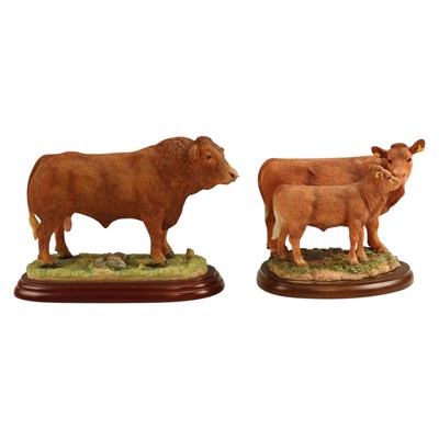 Lot 1067 - A Border Fine Arts "Limousin Bull" A0739,...