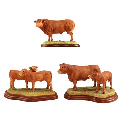 Lot 1068 - A Border Fine Arts "Limousin Bull" A26089,...