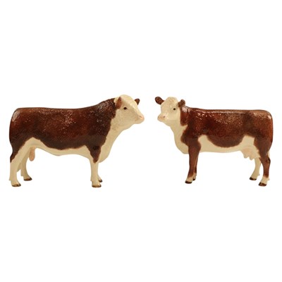 Lot 1074 - A Border Fine Arts "Hereford bull" and...