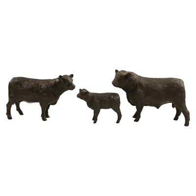 Lot 1077 - A Border Fine Arts "Aberdeen Angus black bull",...