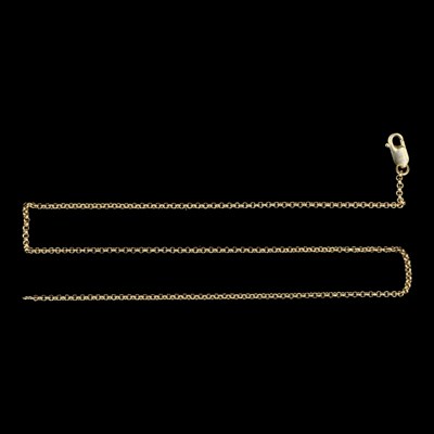 Lot 1428 - A near-contemporary 9 ct yellow metal...