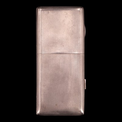 Lot 1160 - A George V silver combination case, having...