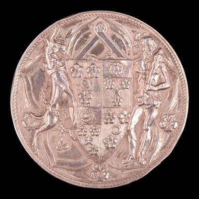 Lot 1132 - A Victorian Scottish agricultural silver medal,...