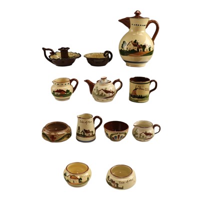 Lot 976 - A group of Devon and Torquay "mottoware",...
