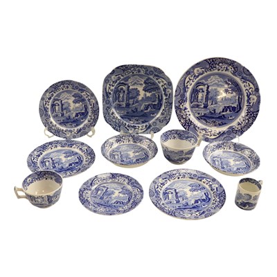 Lot 977 - A small group of Spode Italian pattern...