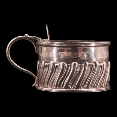 Lot 1172 - A Victorian silver mustard pot, of...