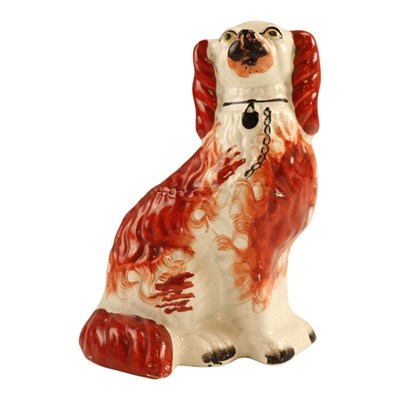 Lot 1029 - A late 19th Century Staffordshire flat back...