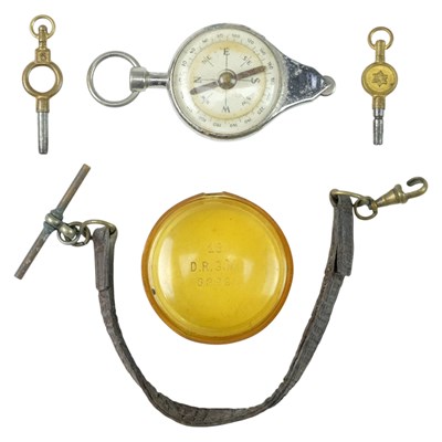 Lot 731 - A vintage German combined planimeter (map...