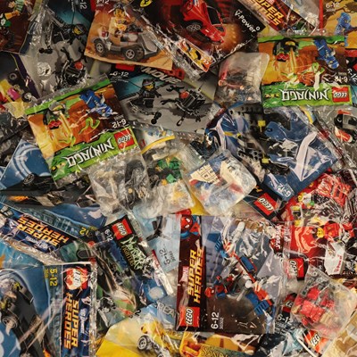 Lot 769 - A group of LEGO polybags, including Ninjago,...