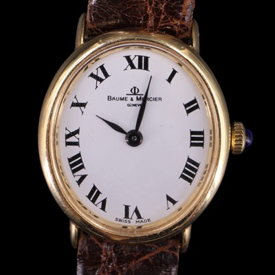 Lot 1586 - A contemporary Baume & Mercier Geneve lady's...