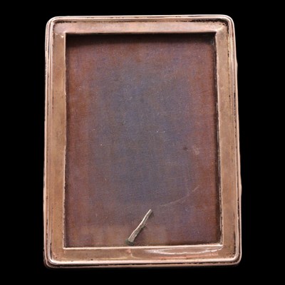 Lot 1177 - A George VI silver-mounted photograph...