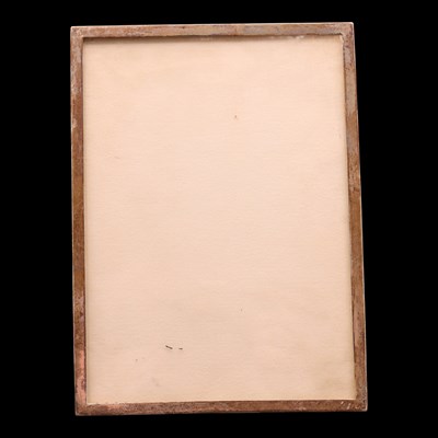 Lot 1178 - A George V silver photograph frame, Birmingham,...