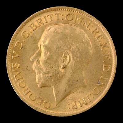 Lot 1250 - A 1913 gold sovereign coin