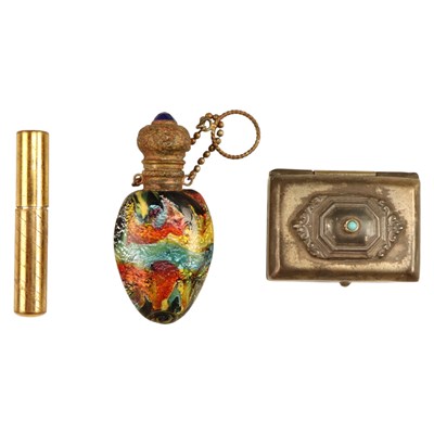 Lot 893 - A vintage Rubenstein lipstick holder, together...