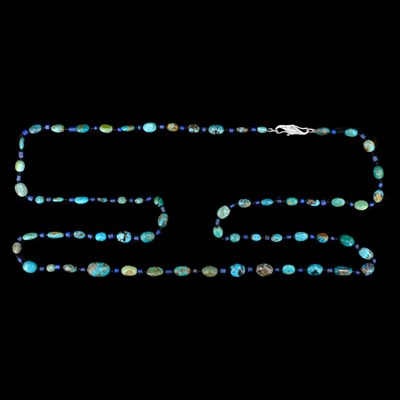 Lot 1296 - A 1990s Liberty "Amuleti" turquoise, lapis...