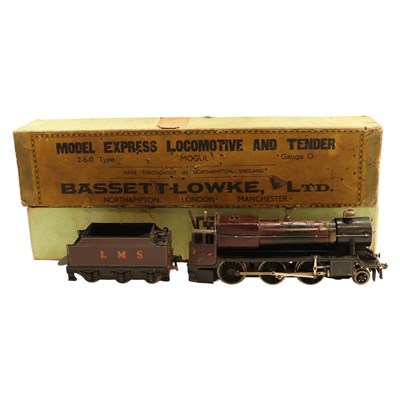 Lot 788 - A boxed Bassett-Lowke O Gauge "Mogul" type 2-6-...