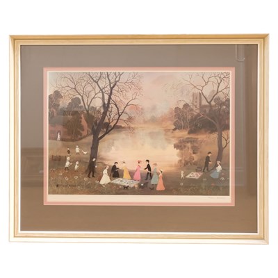 Lot 1623 - After Helen Bradley (Lancashire, 1900-1979),...