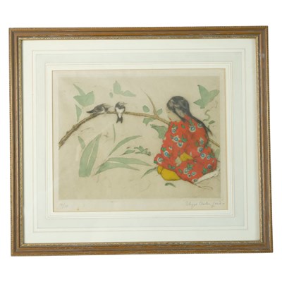 Lot 1625 - Elyse Ashe Lord (1900-1971), a study of a...
