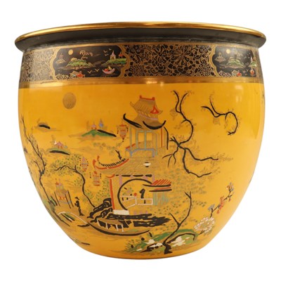 Lot 1002 - A Wiltshaw and Robinson Carlton Ware cachepot,...