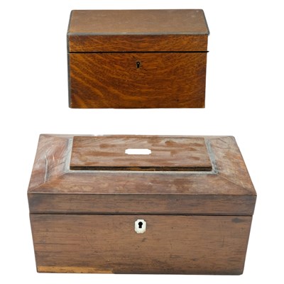 Lot 937 - A late Georgian rosewood sarcophagus-form work...