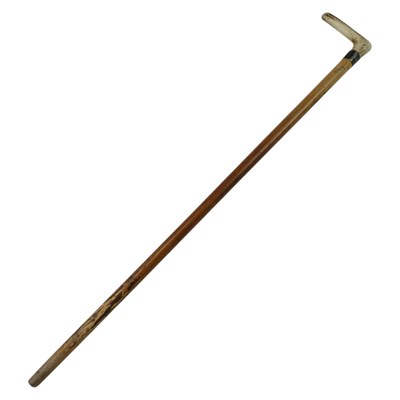 Lot 844 - A Victorian silver-collared and antler-handled...
