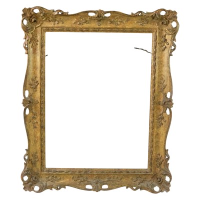 Lot 1646 - A fancy gilt picture frame, 34 cm x 45 cm...