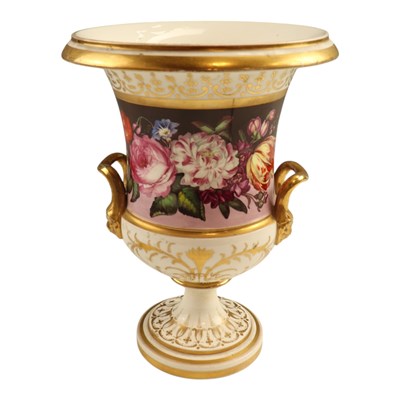 Lot 1006 - A late Georgian hand-enamelled and gilt...