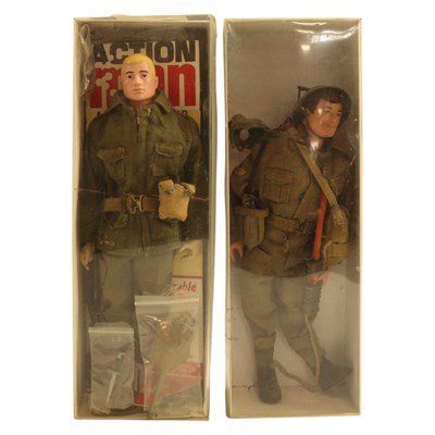 Lot 838 - 1970s flock hair Palitoy Action man British...