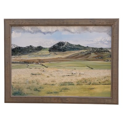 Lot 1638A - S Kennedy (contemporary), a verdant landscape...