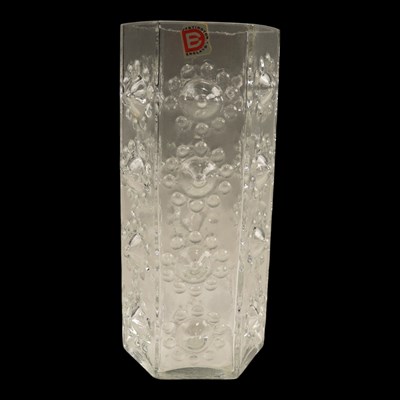 Lot 1115 - A Dartington Crystal "Nipple" vase, designed...