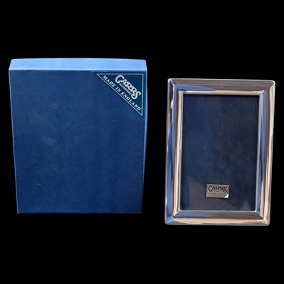 Lot 1207 - A QEII silver photograph frame, Carr's of...