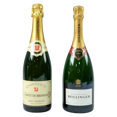 Lot 1659 - Bottles of Bollinger special cuvee nv and...