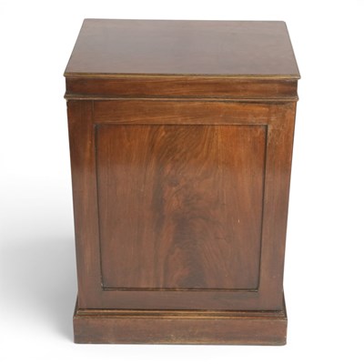 Lot 1692 - A 19th Century mahogany commode, 57 cm x 42 cm...