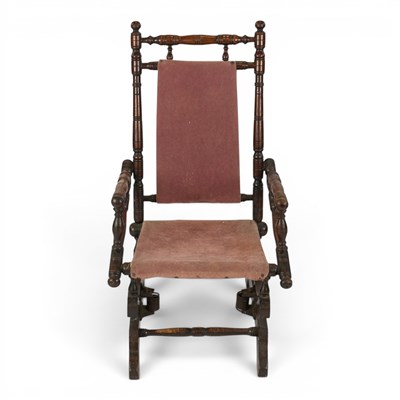 Lot 1693 - A late 19th Century American child's sprung...