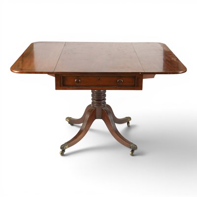 Lot 1707 - An early 19th Century rosewood cross-banded...