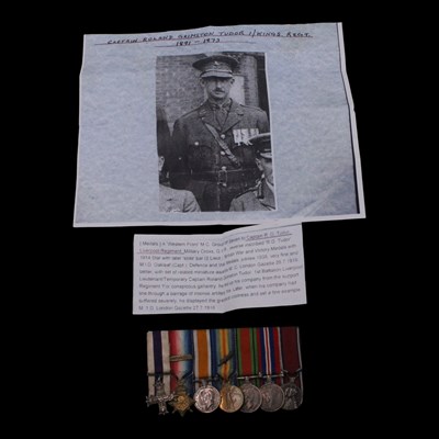 Lot 15 - A Great War Military Cross miniature medal...
