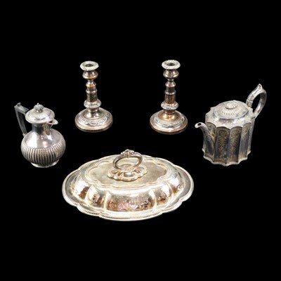 Lot 1181 - A Victorian silver christening knife, fork and...