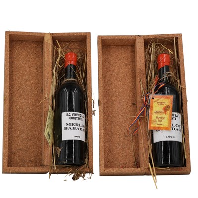 Lot 1560 - Two bottles of Merlot red wine, comprising a...