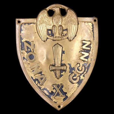 Lot 136 - A Fascist Italian CCNN Black Shirts / Camice...